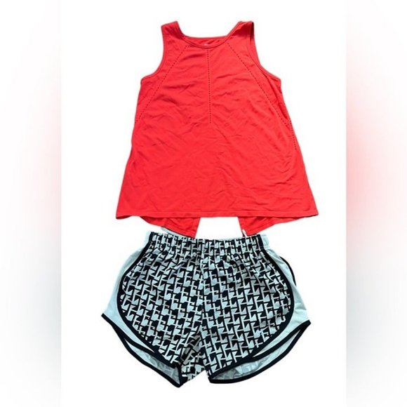 Bundle Athleta Nike tank top shorts active wear Measurements: Pit to pit 18inche - Picture 1 of 3